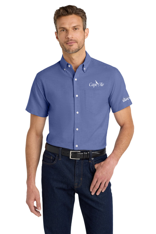 Men's Short Sleeve Oxford