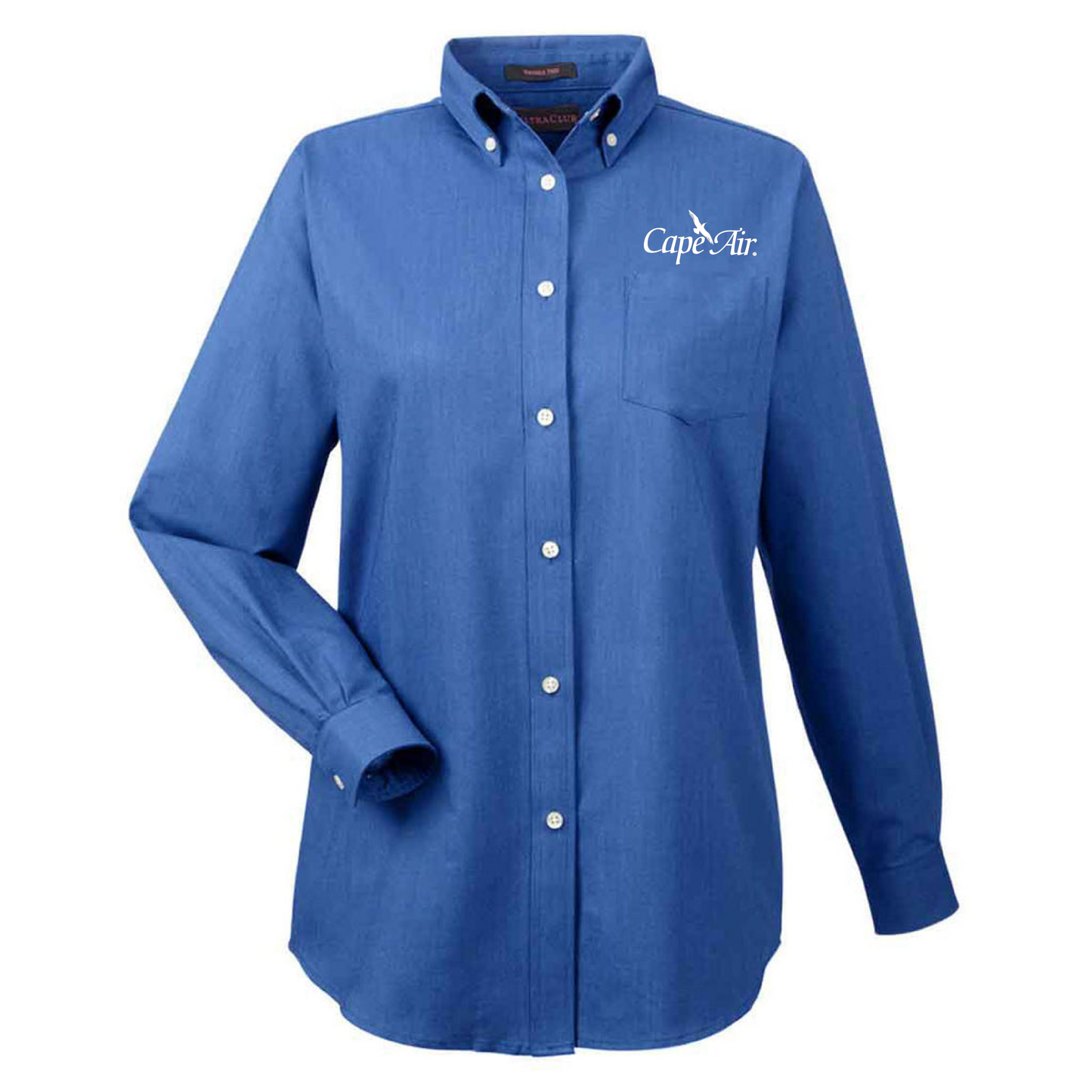 Ladies' Long-Sleeve Oxford