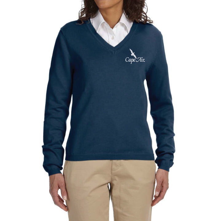 Ladies' V-Neck Sweater