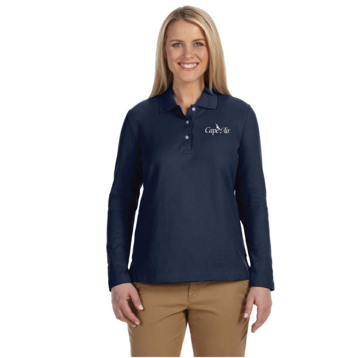 Ladies' Long-Sleeve Polo